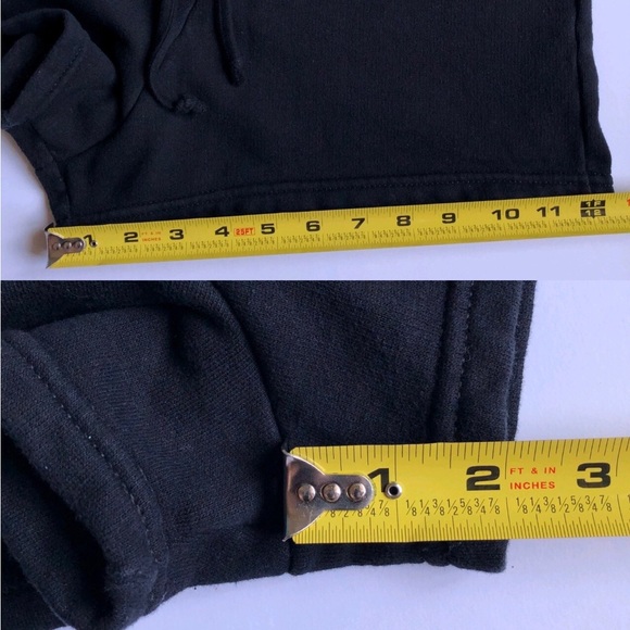 POINT Drawstring Shorts BLACK Small Women’s - Picture 8 of 15